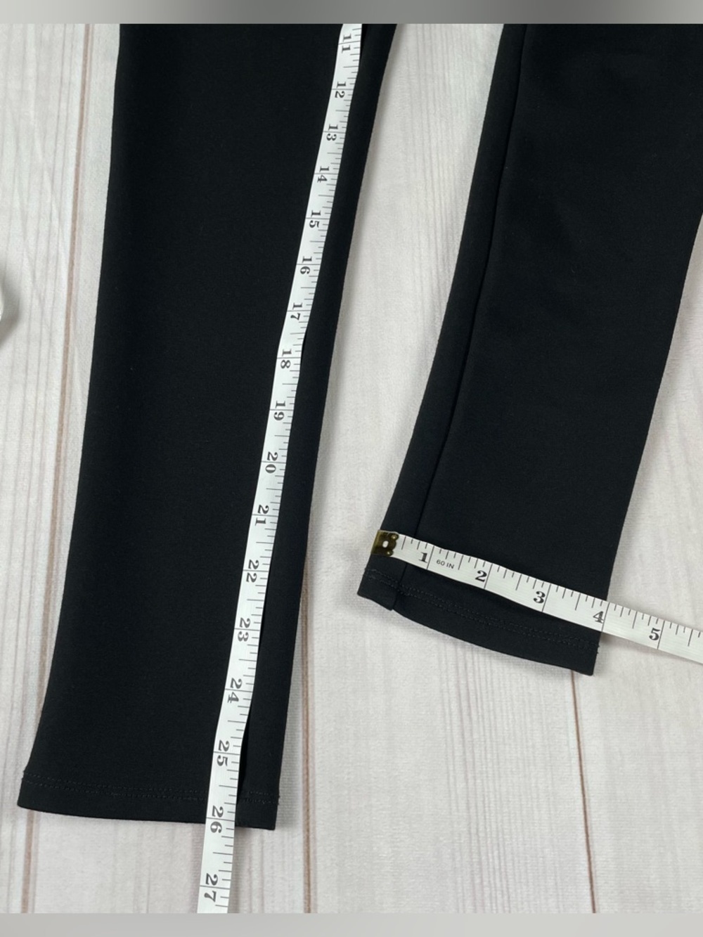 Wit & Wisdom Ab Solution Pull on Ponte Knit Skinny Pants Jeggings Womens L Black - Picture 13 of 15